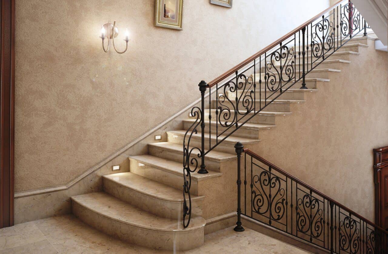 Лестничный марш в частном доме фото: Лестницы в коттеджах - 60 фото дизайна красивых лестниц